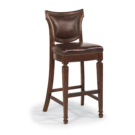 Leather Bar Stool